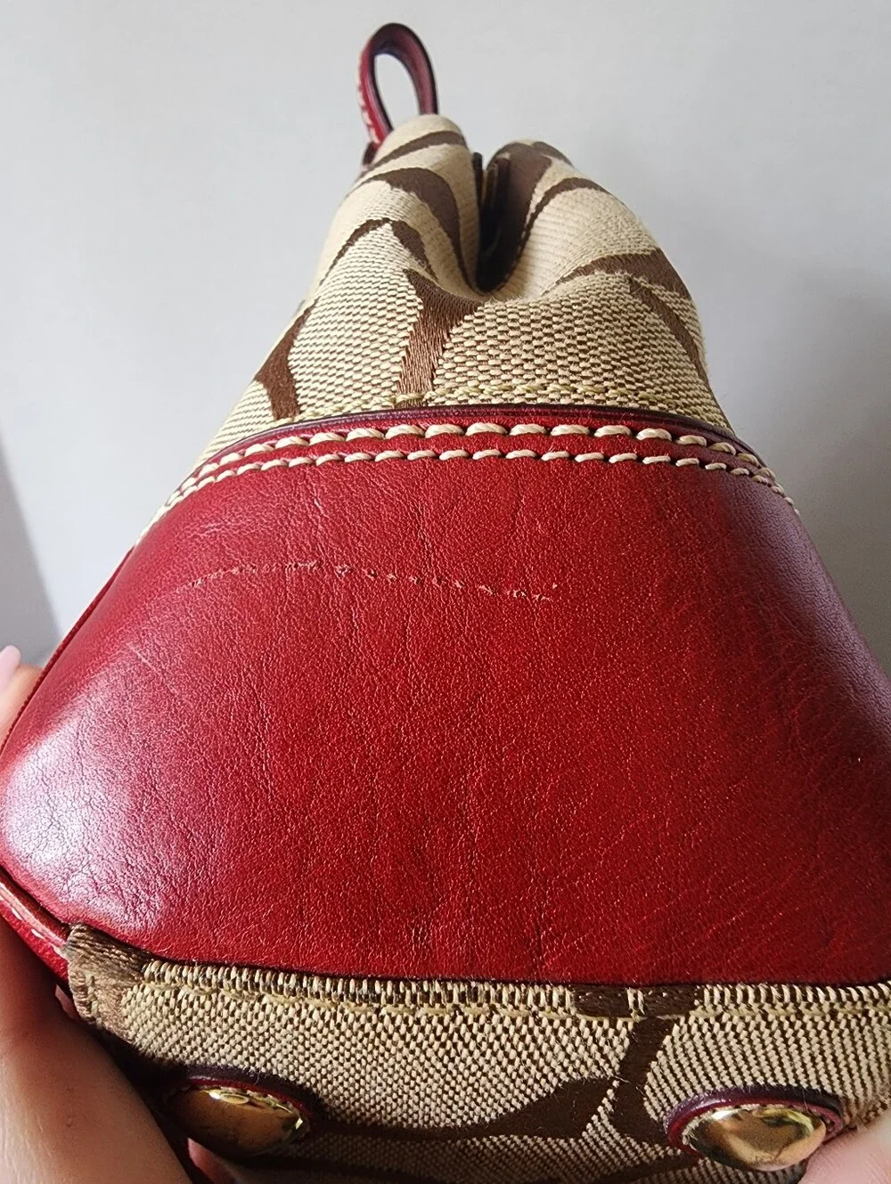 Coach Hampton Signature Medium Carryall & Wallet, EUC, 2007, 11071